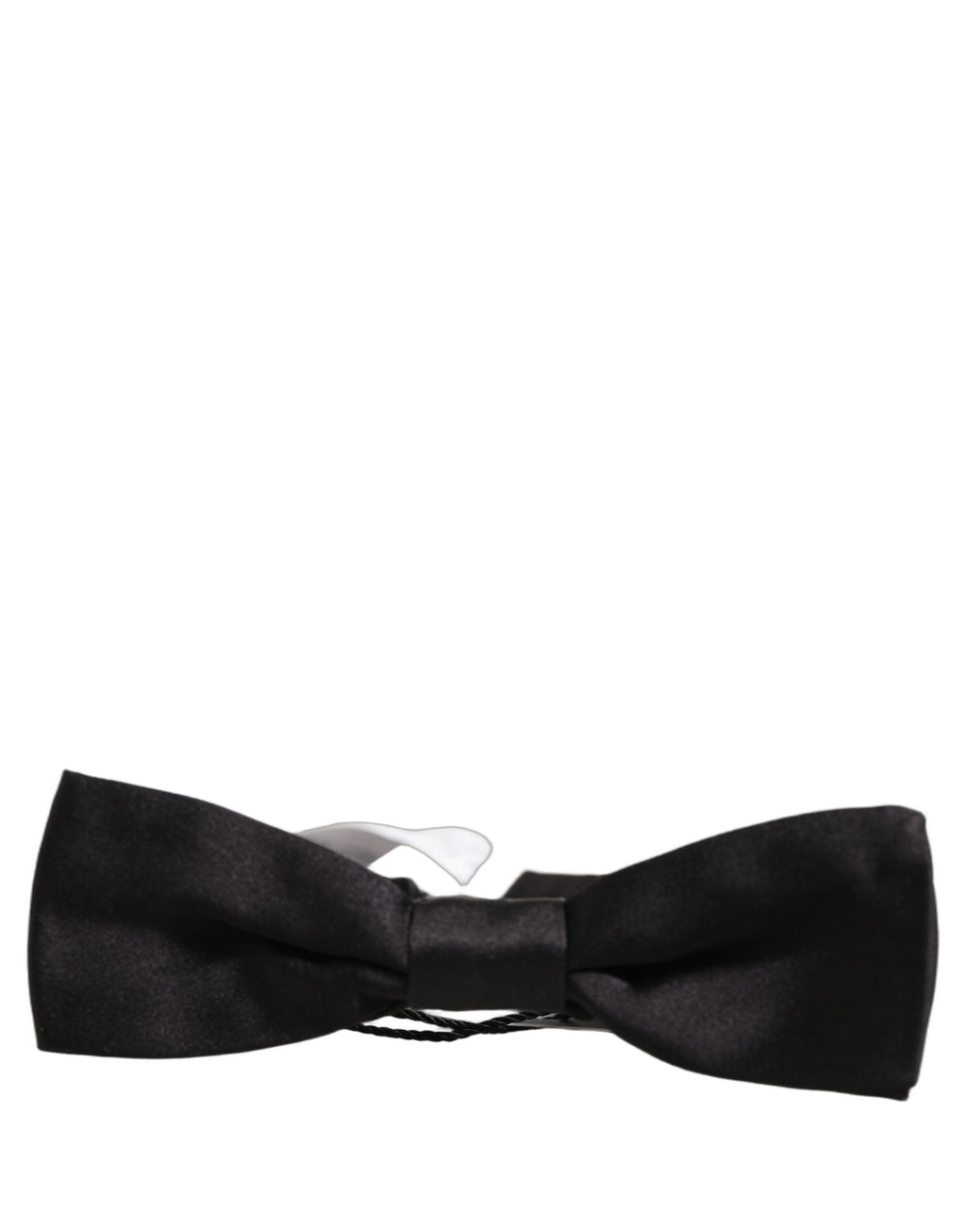 Dolce & Gabbana Men Black 100% Silk Adjustable Neck Papillon Bow Tie