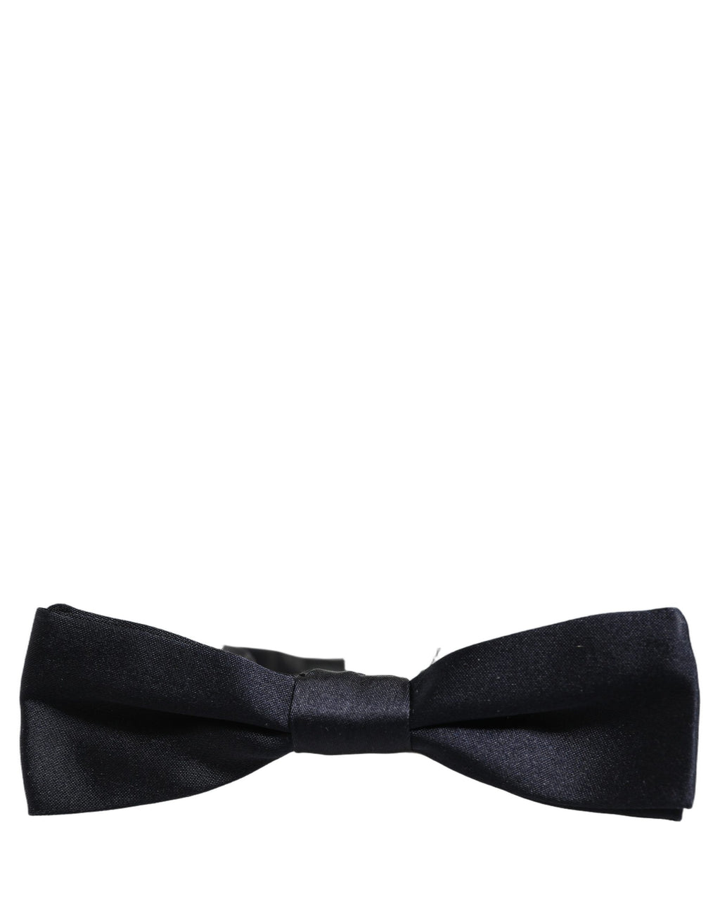 Dolce & Gabbana Men Dark Blue 100% Silk Adjustable Neck Papillon Bow Tie