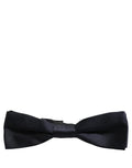 Dolce & Gabbana Men Dark Blue 100% Silk Adjustable Neck Papillon Bow Tie