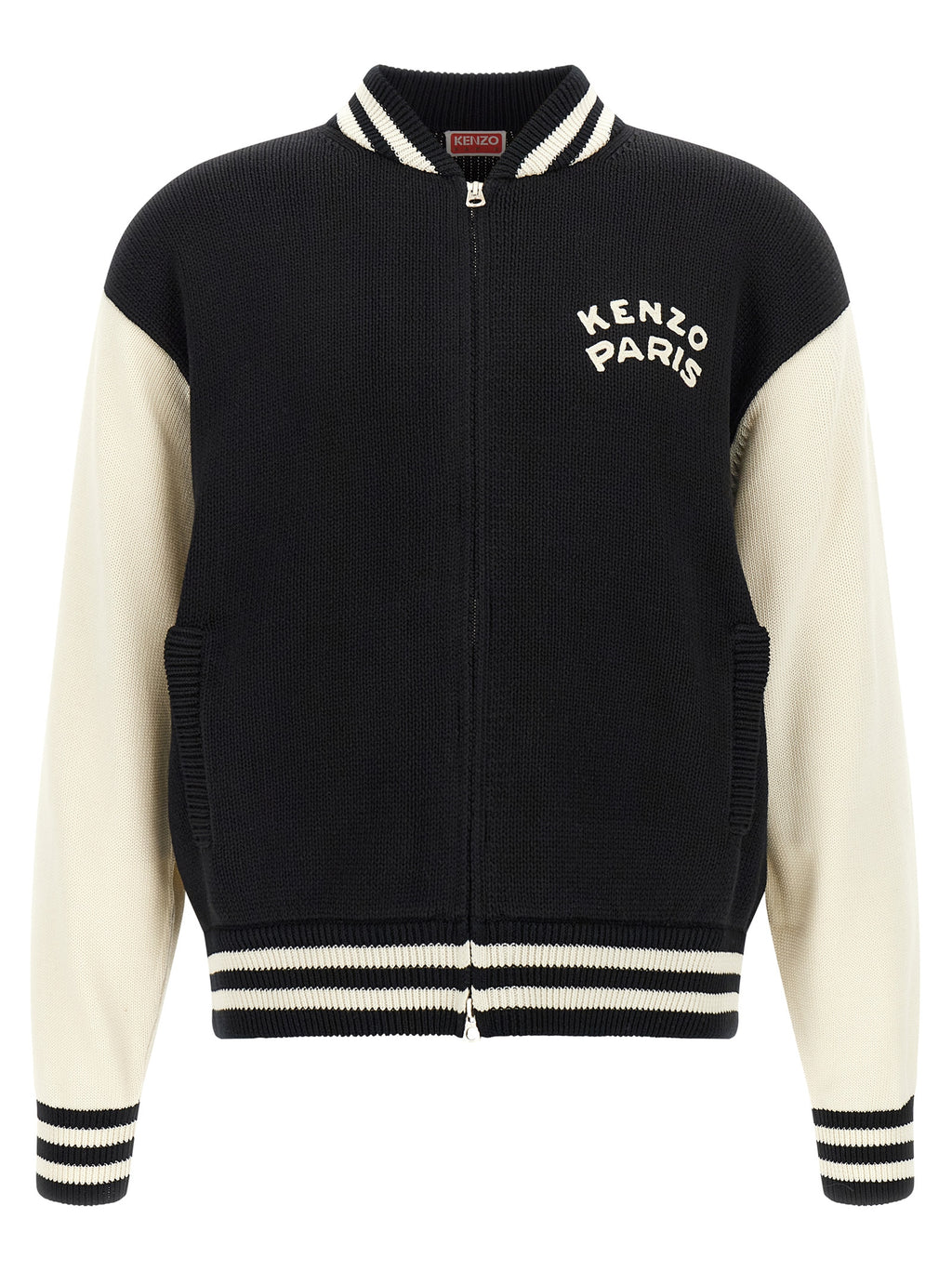 Kenzo Bicolor-Cardigan aus Baumwolle