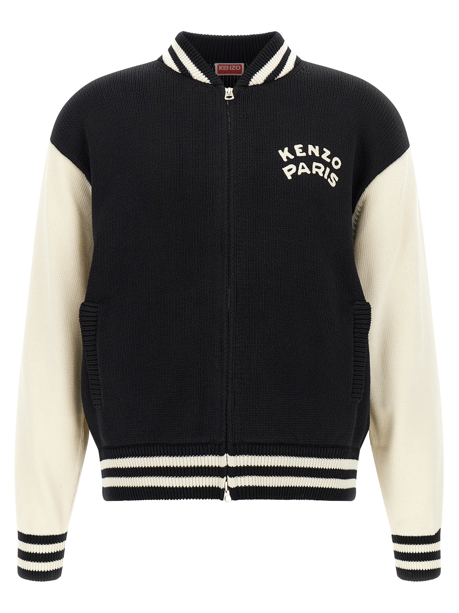 Kenzo Bicolor-Cardigan aus Baumwolle
