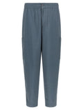Kenzo graue Woll-Cargohose