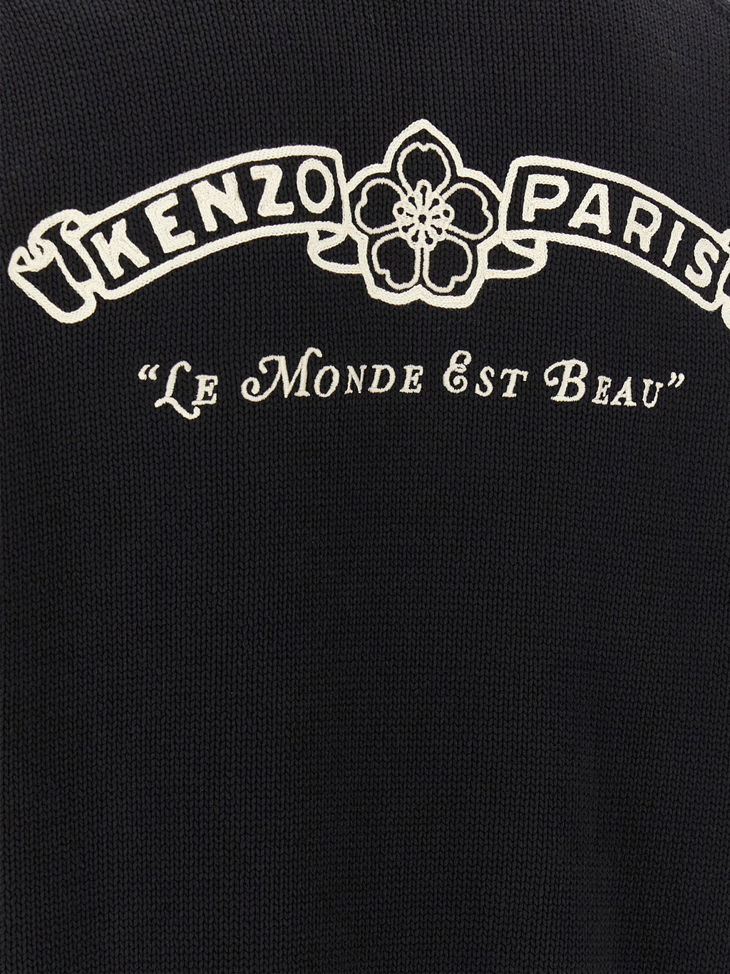 Kenzo Bicolor-Cardigan aus Baumwolle