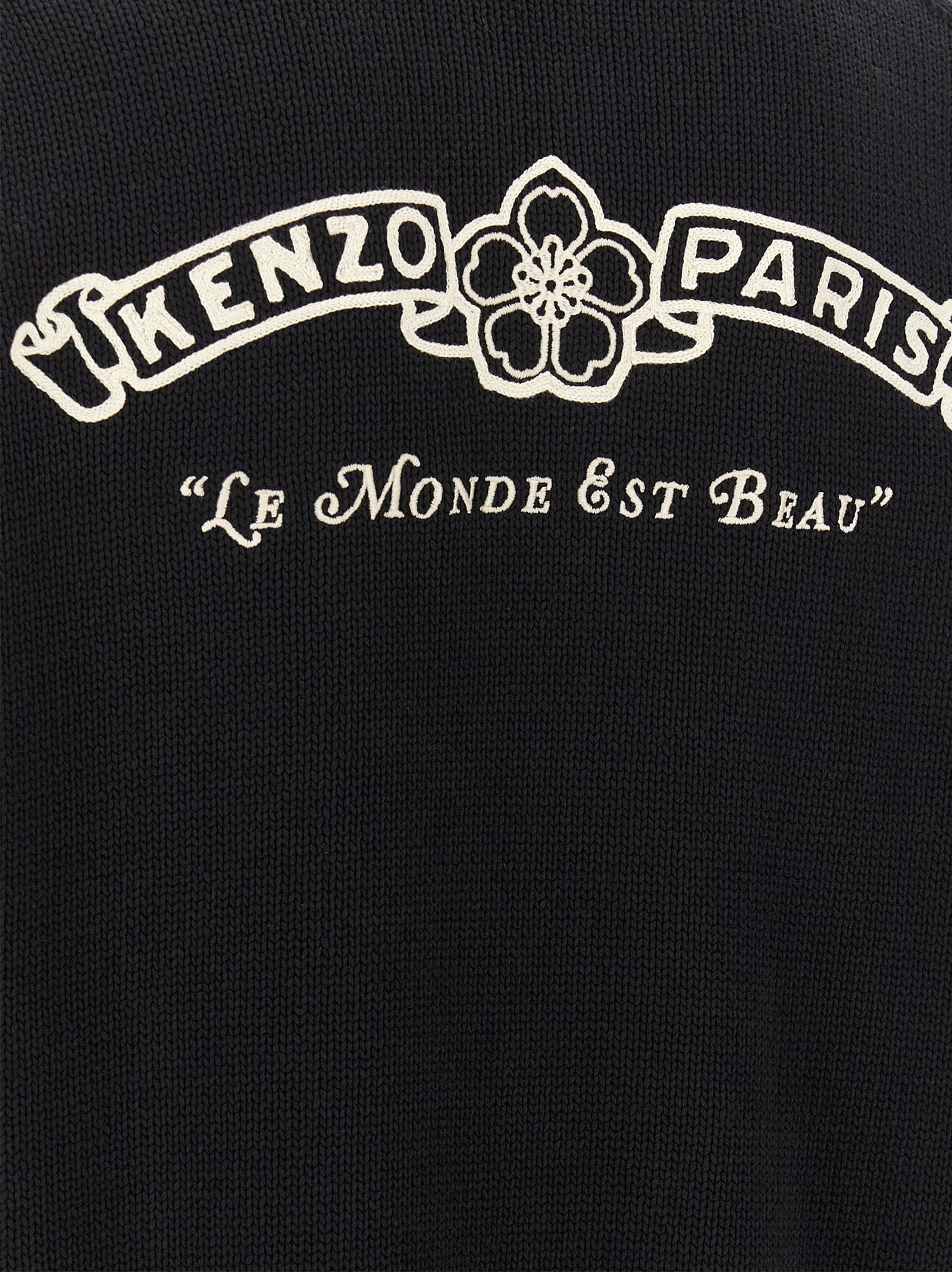 Kenzo Bicolor-Cardigan aus Baumwolle
