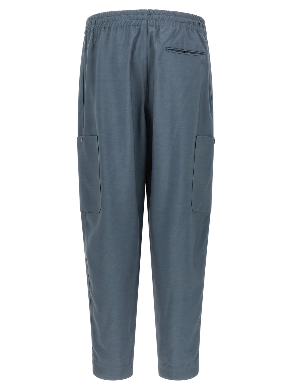 Kenzo graue Woll-Cargohose