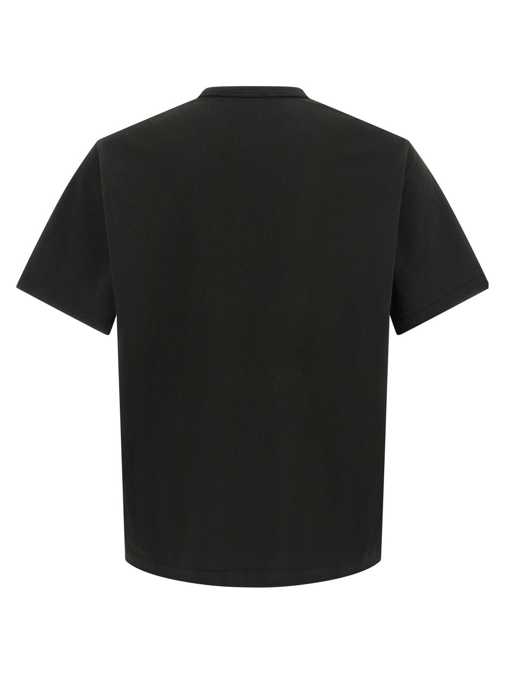T-shirt en coton noir de la marque Kenzo, coupe classique, avec logo visible sur la poitrine.