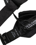 Dolce & Gabbana Men Black 100% Silk Adjustable Neck Papillon Bow Tie