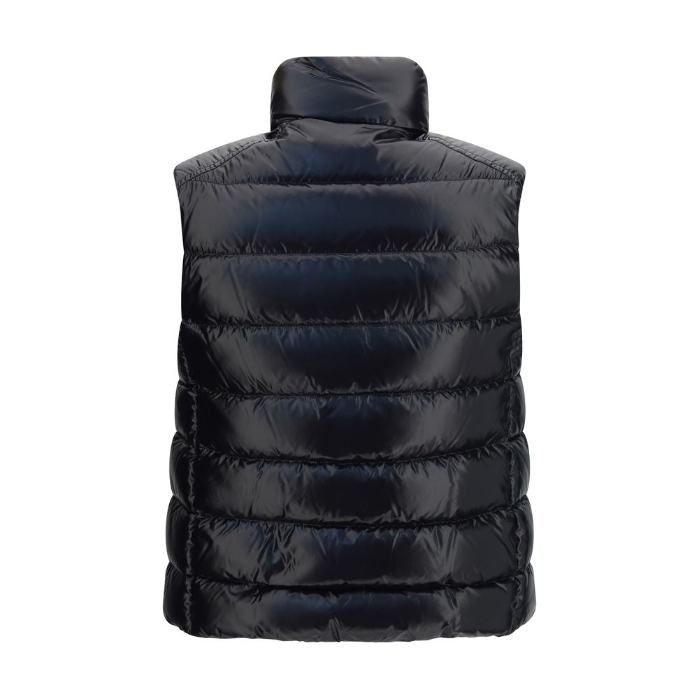 Moncler Black Polyamide Sleeveless Jacket