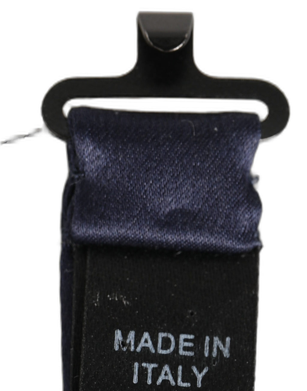 Dolce & Gabbana Dark Blue 100% Silk Adjustable Neck Papillon Bow Tie