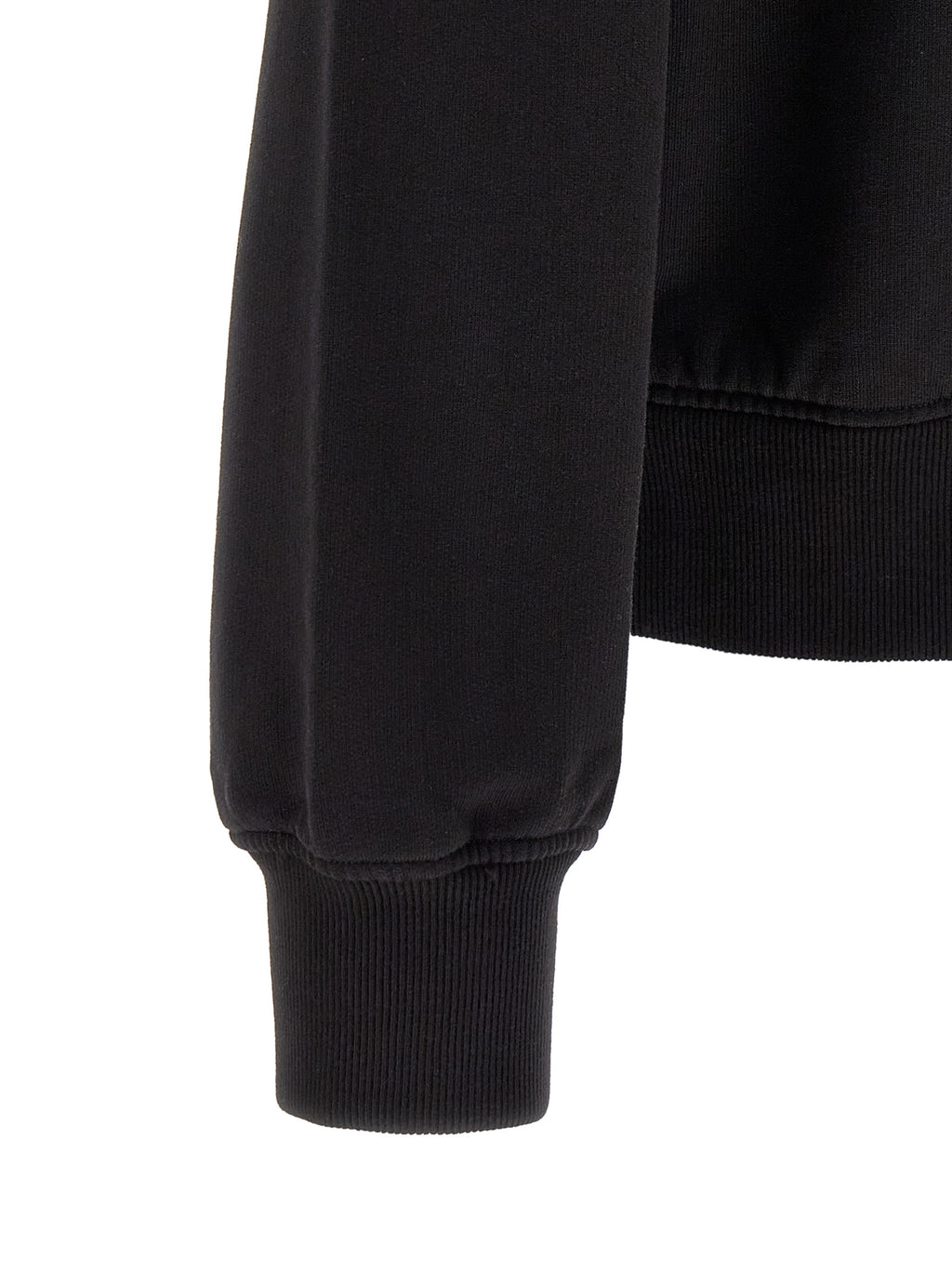 Dolce & Gabbana Schwarzes Baumwoll-Sweatshirt