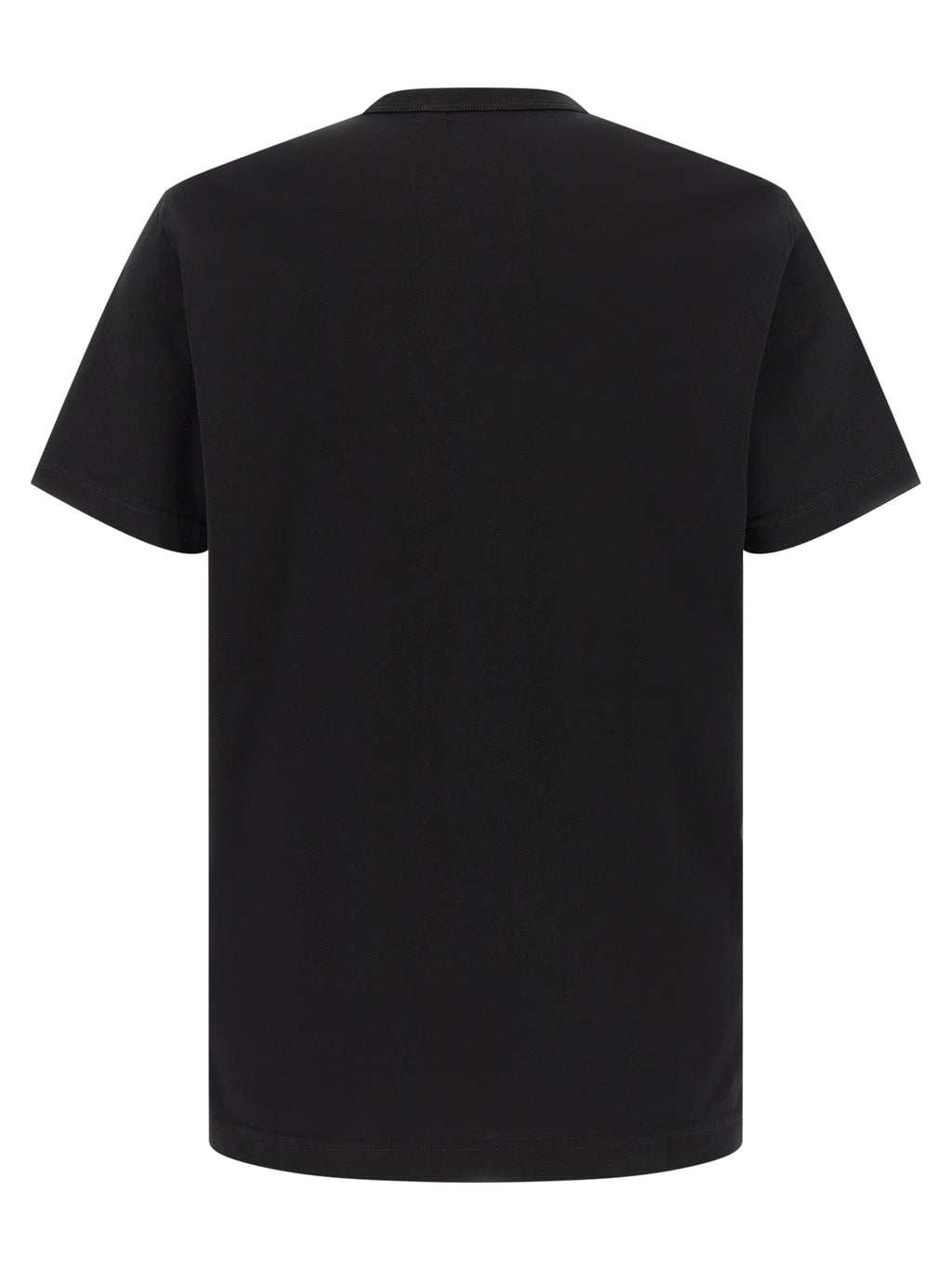 Dolce & Gabbana Schwarzes Baumwoll-T-Shirt