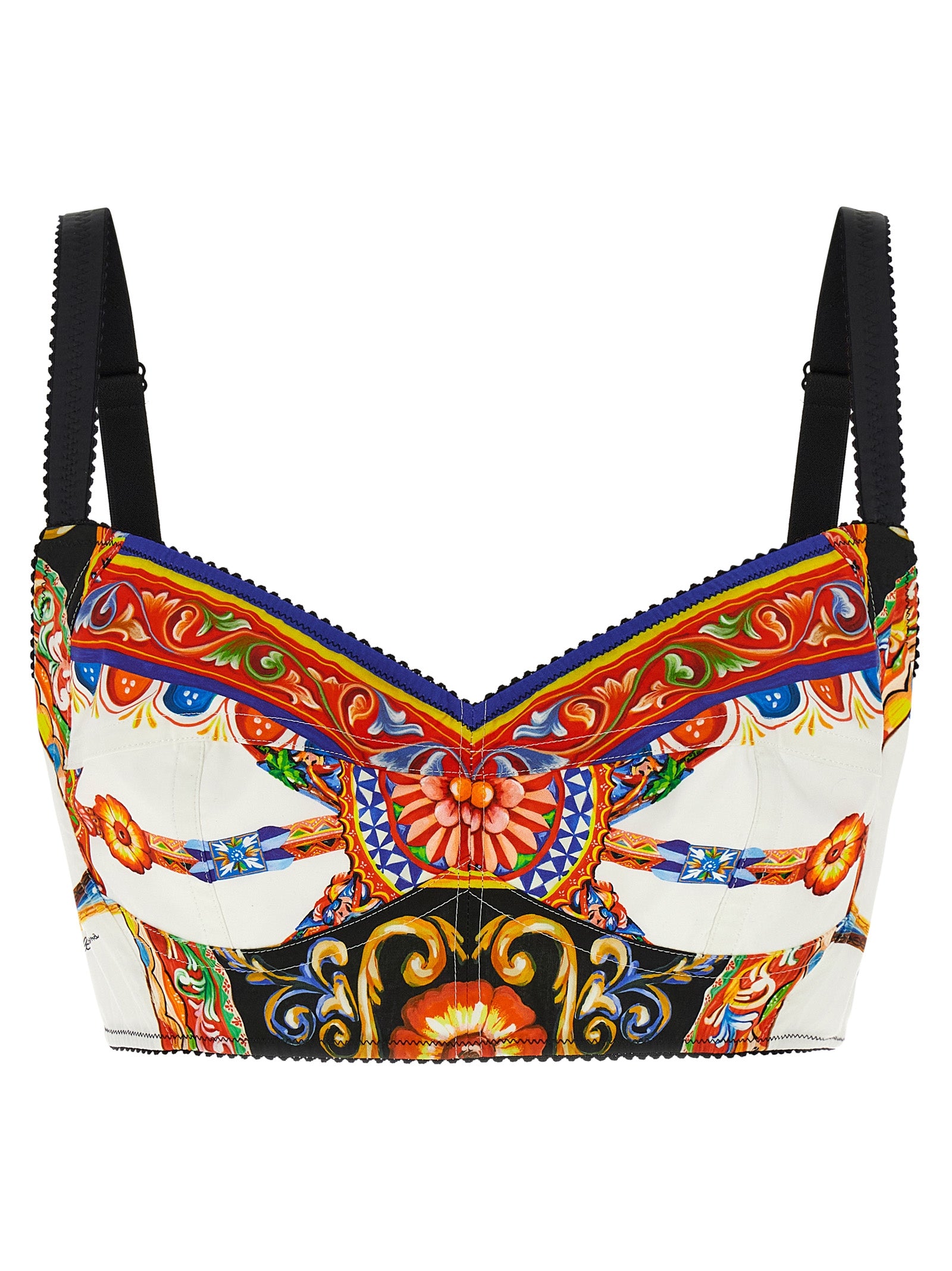 Dolce & Gabbana Tanktops aus mehrfarbiger Baumwolle