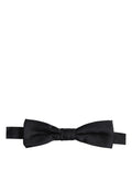 Dolce & Gabbana Men Dark Blue 100% Silk Adjustable Neck Papillon Bow Tie