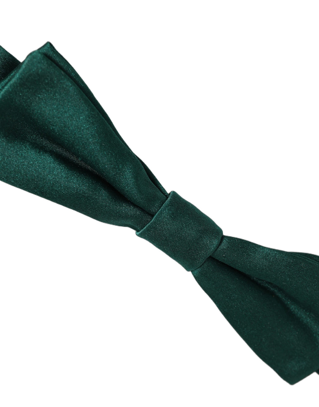 Dolce & Gabbana Men Green 100% Silk Adjustable Neck Papillon Bow Tie