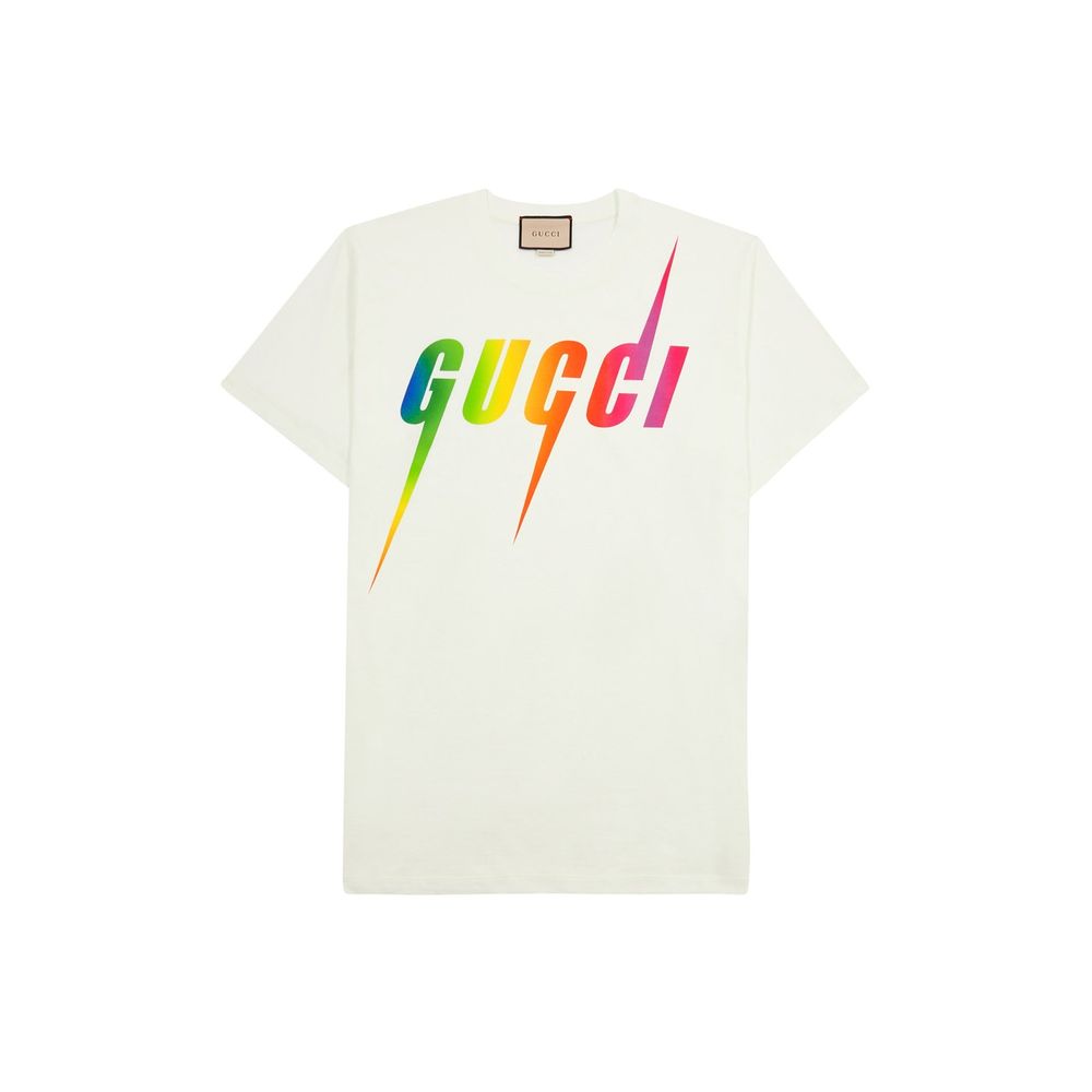 Gucci Weißes Baumwoll-T-Shirt