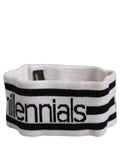 Dolce & Gabbana White Wool Knit #DGmillennials Head Band One Size Hat