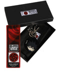 Dolce & Gabbana Black Fushiguro Megumi Charm Metal Keychain Keyring
