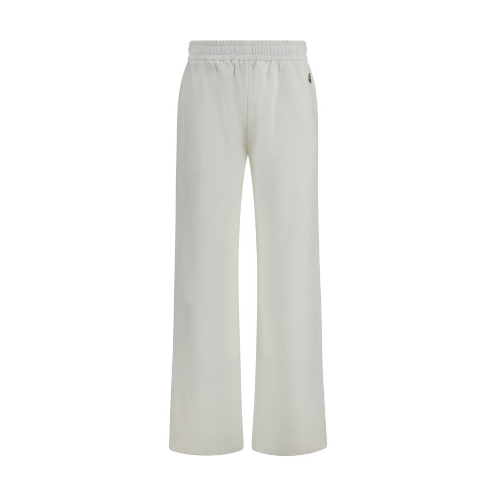 Moncler Weiße Baumwoll-Freizeithose