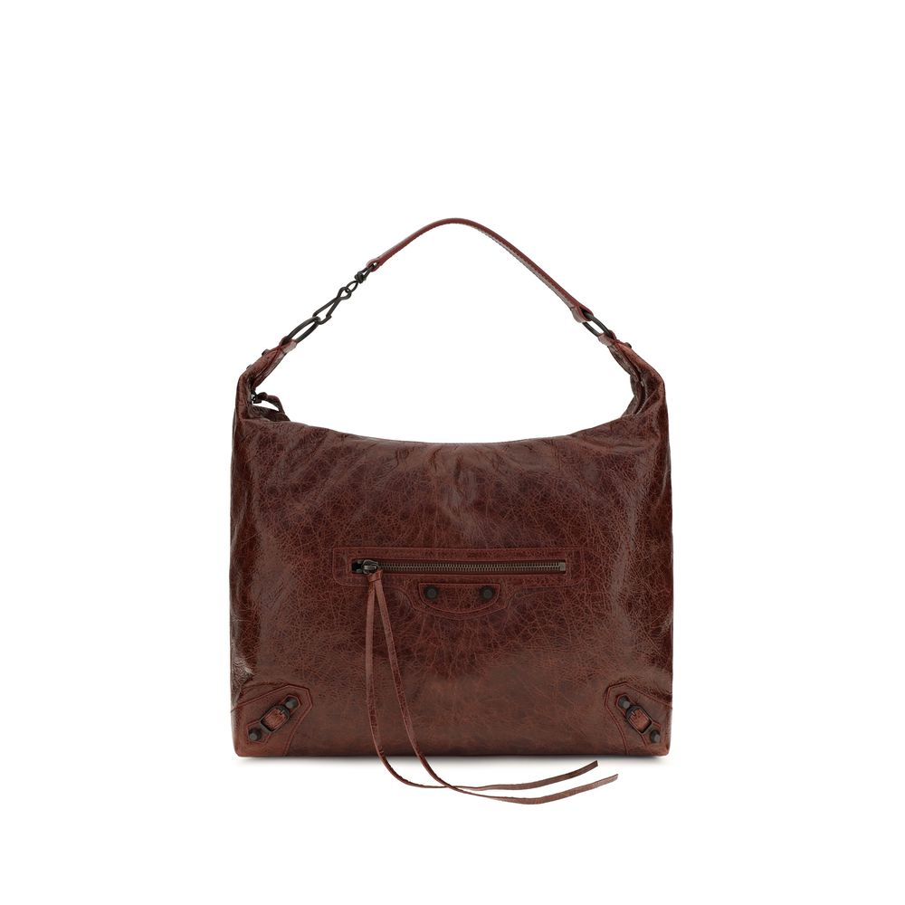 Balenciaga Bordeaux Lamm Ovis Aries Aries Umhängetasche