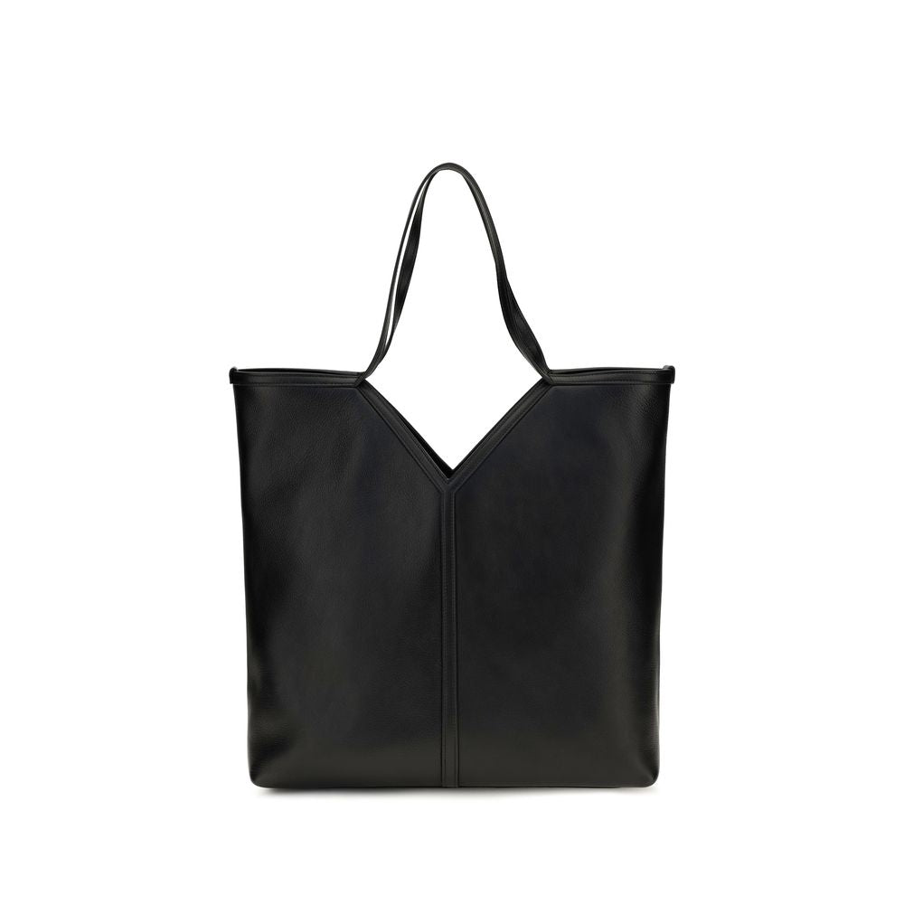 Saint Laurent Schwarze Kalbsleder Bos Taurus Umhängetasche