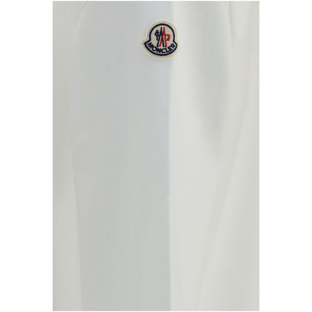 Moncler Sweatshirt aus weißer Baumwolle
