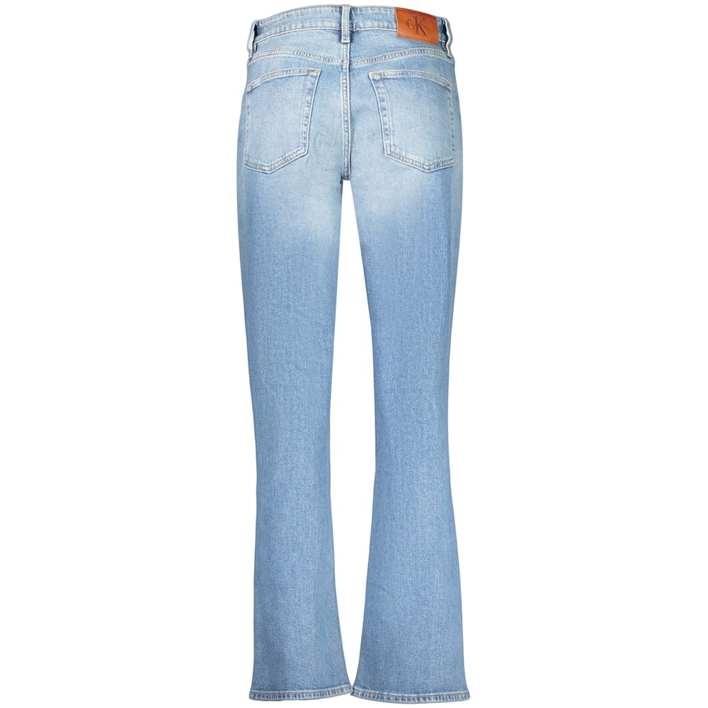 Calvin Klein Blaue Damen-Jeans aus Baumwolle