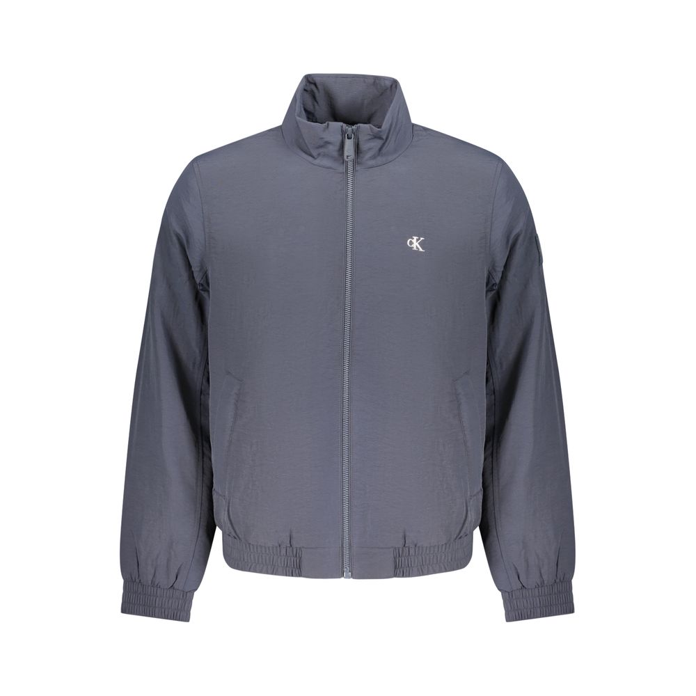 Calvin Klein Blaue Polyamid-Herrenjacke