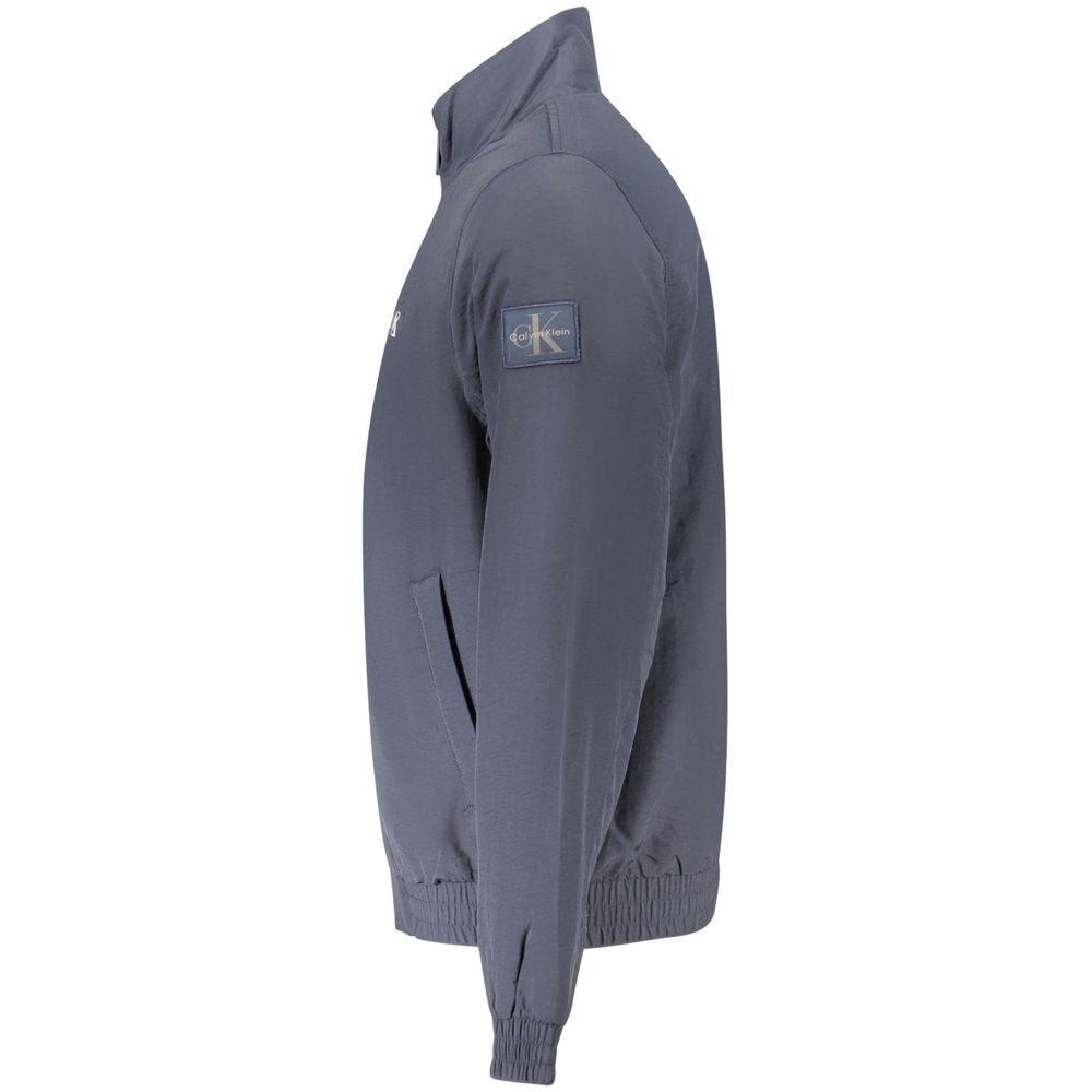 Calvin Klein Blaue Polyamid-Herrenjacke