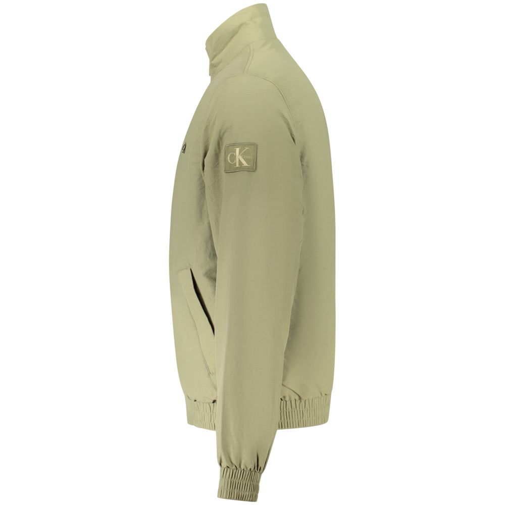Calvin Klein Grüne Polyamid-Herrenjacke