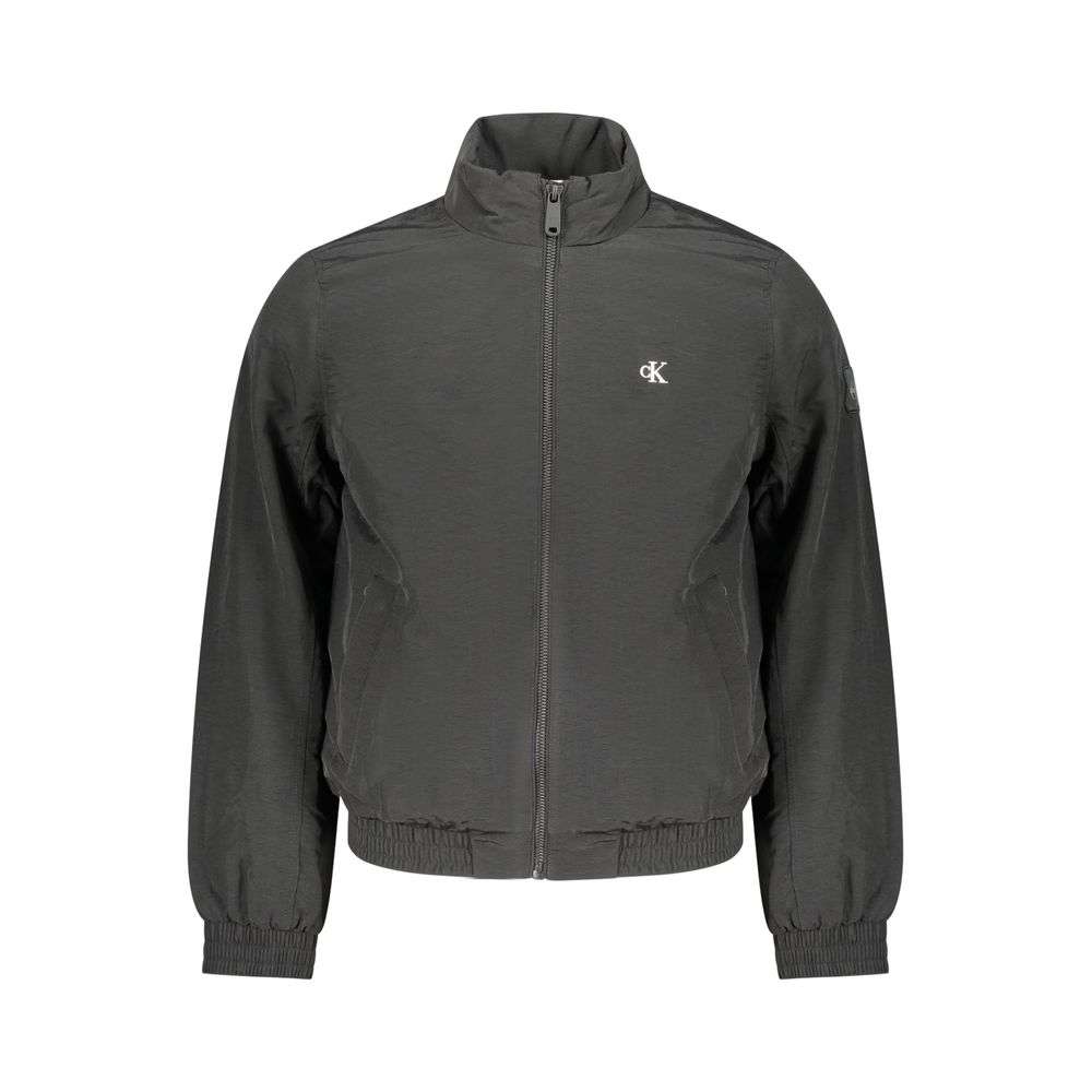 Calvin Klein Schwarze Herrenjacke aus Polyamid