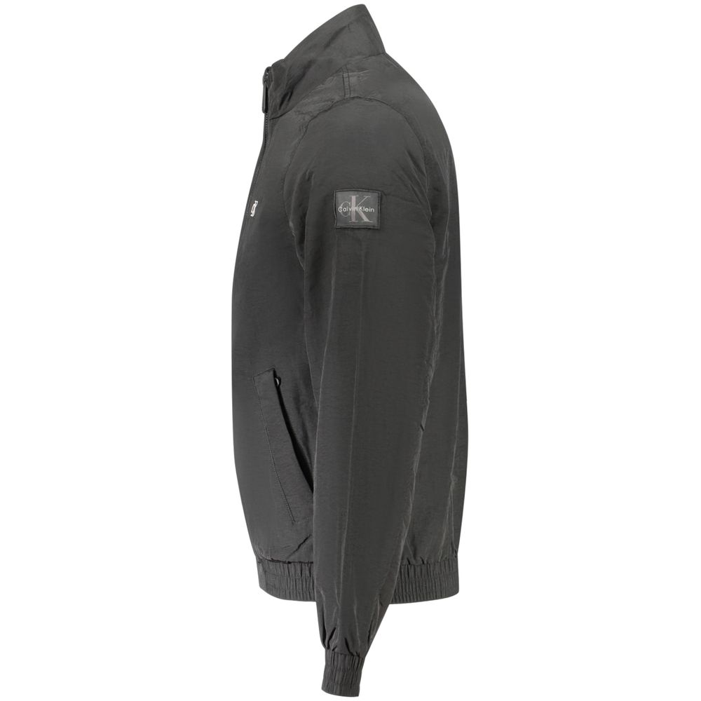Calvin Klein Schwarze Herrenjacke aus Polyamid