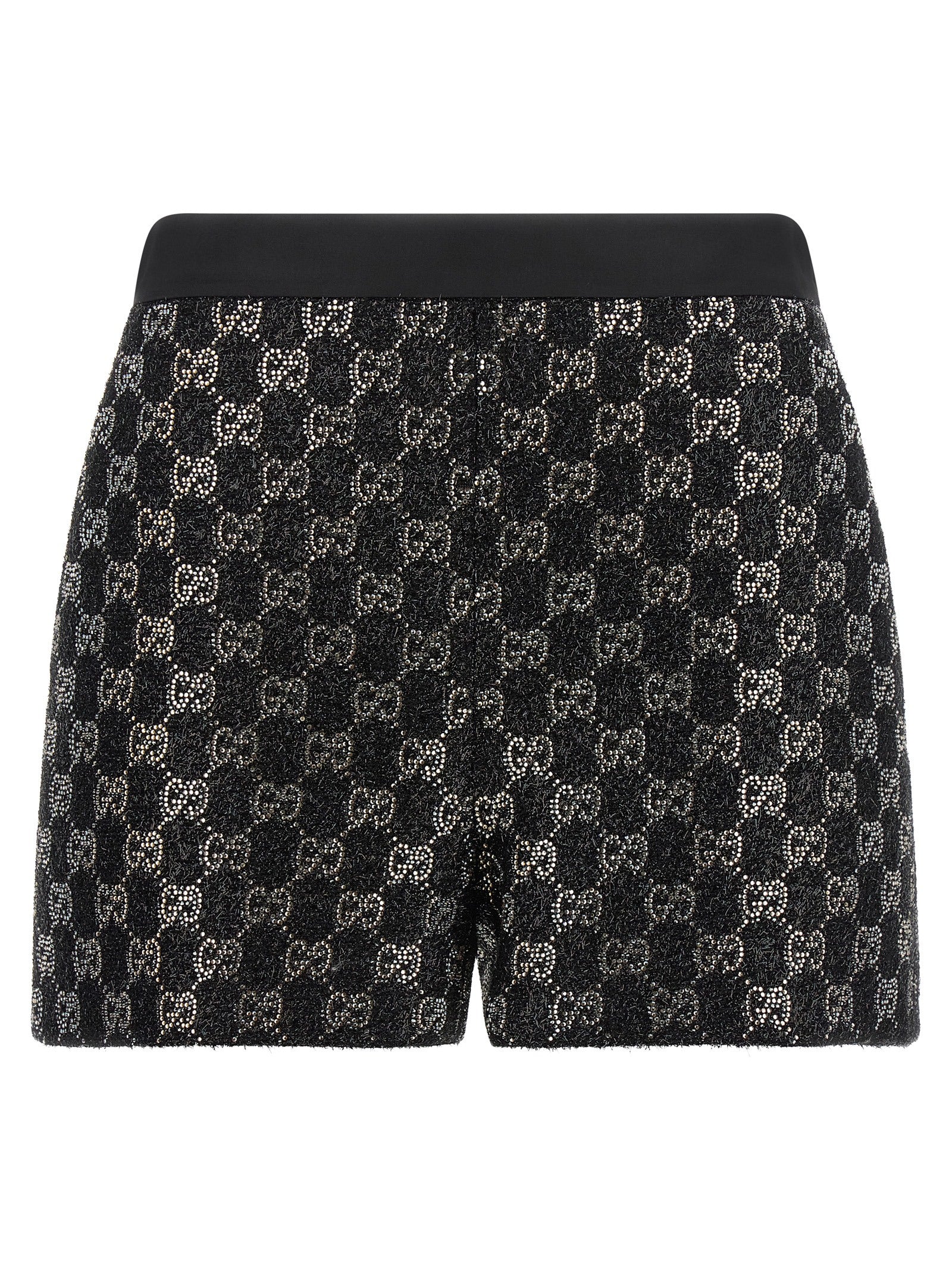 Gucci Schwarze Viskose-Shorts und Mini-Shorts