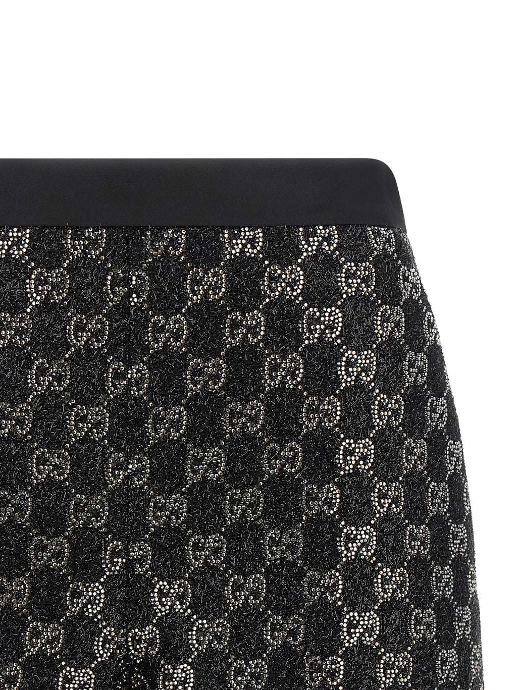 Gucci Schwarze Viskose-Shorts und Mini-Shorts