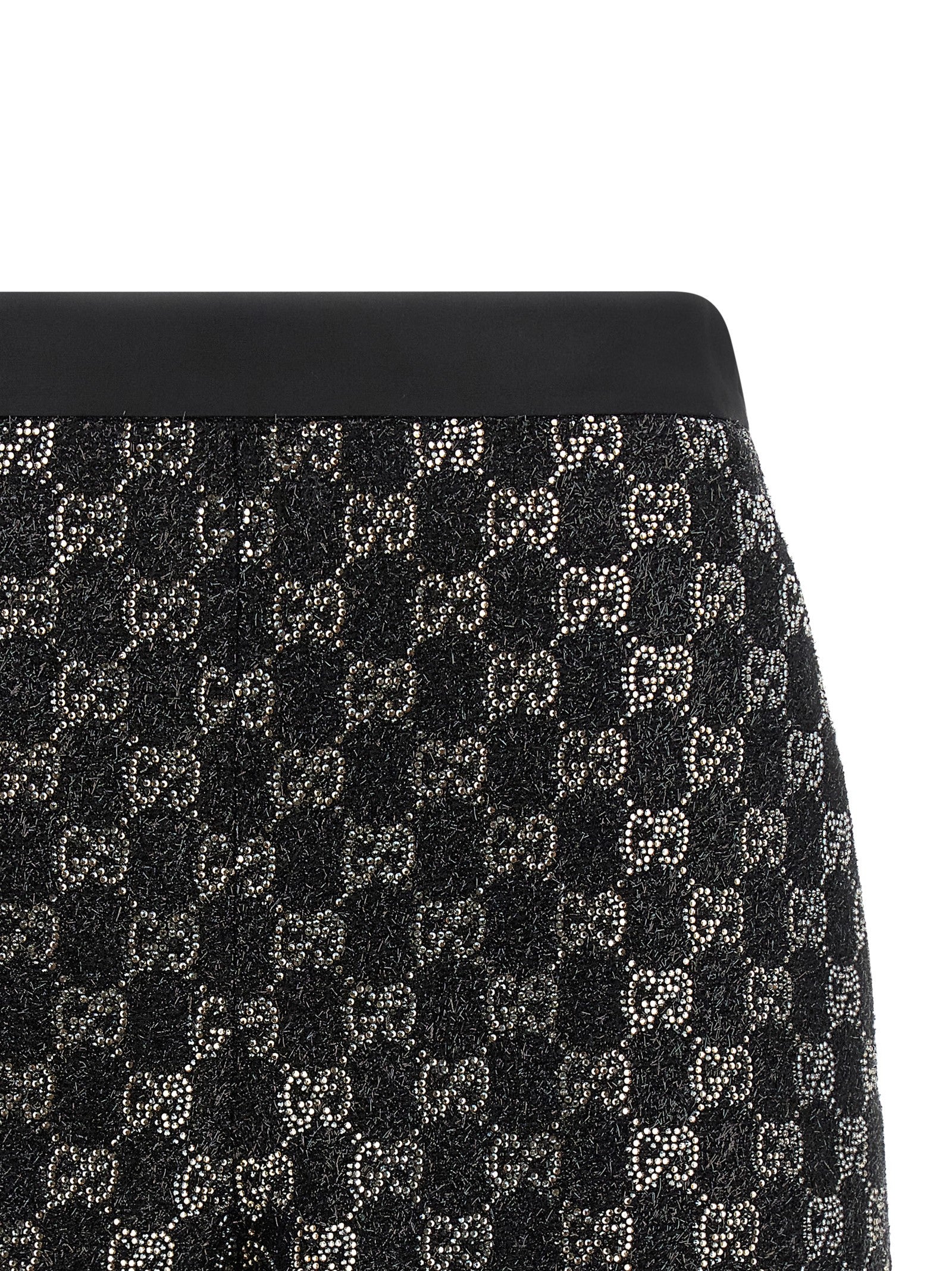 Gucci Schwarze Viskose-Shorts und Mini-Shorts
