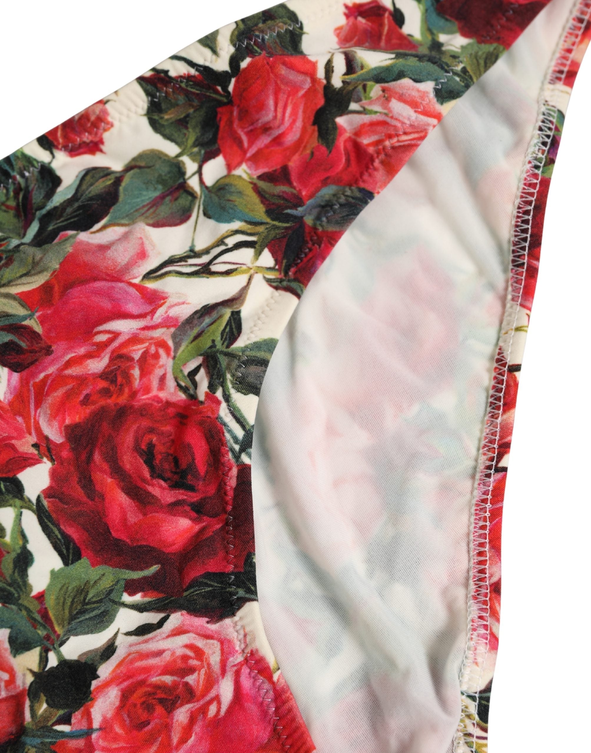 Dolce & Gabbana Bikinislip mit buntem Blumenprint