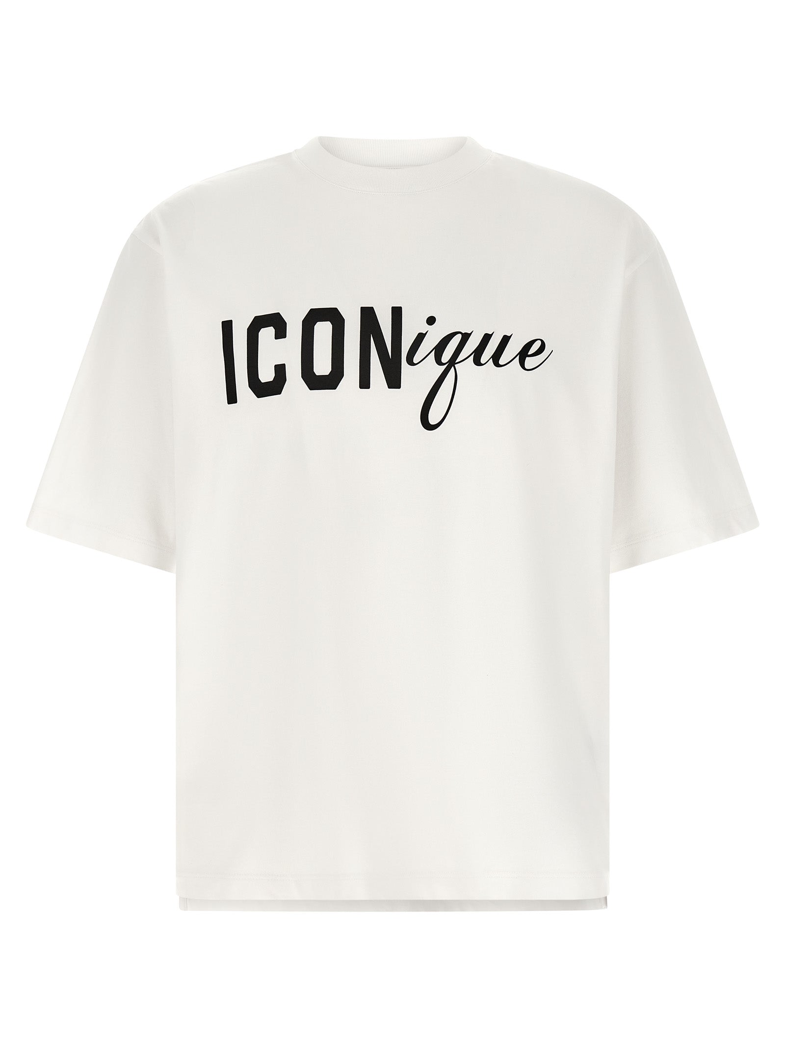Dsquared² Weißes Baumwoll-T-Shirt