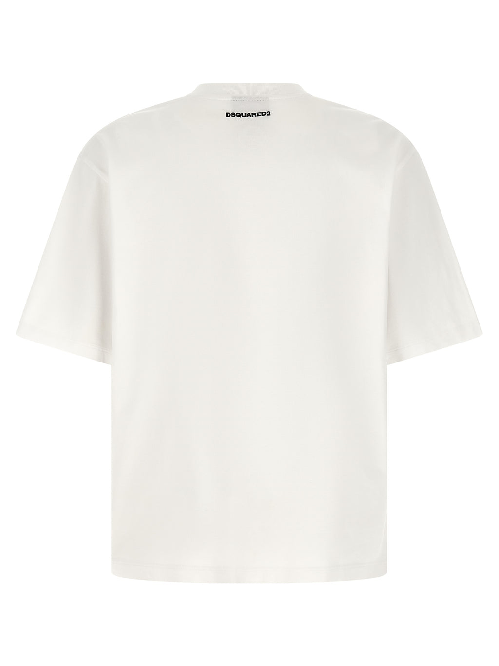 Dsquared² Weißes Baumwoll-T-Shirt
