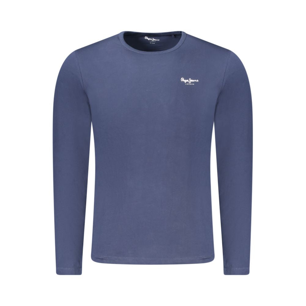 Pepe Jeans Blaues Baumwoll-T-Shirt für Herren