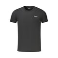 Pepe Jeans Schwarzes Herren T-Shirt aus Baumwolle