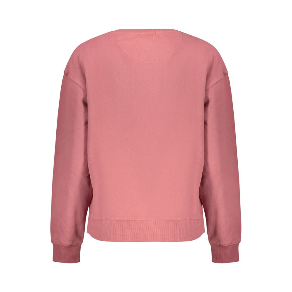 Pepe Jeans Pinkes Baumwoll-Sweatshirt für Damen