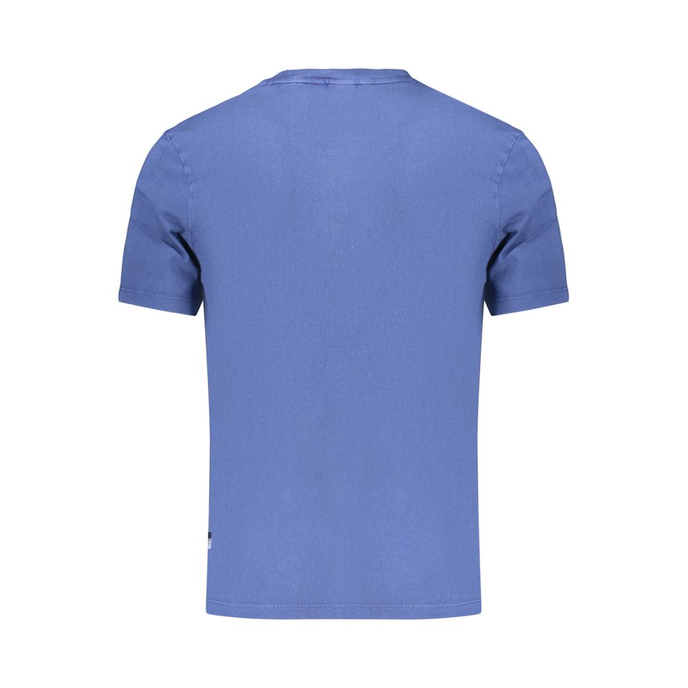 Pepe Jeans blaues Baumwoll-T-Shirt für Herren