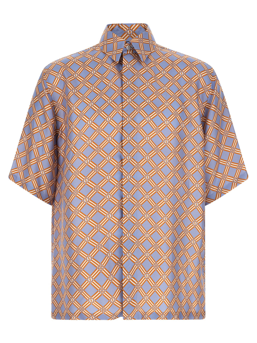 Fendi Seidenbluse in Multicolor