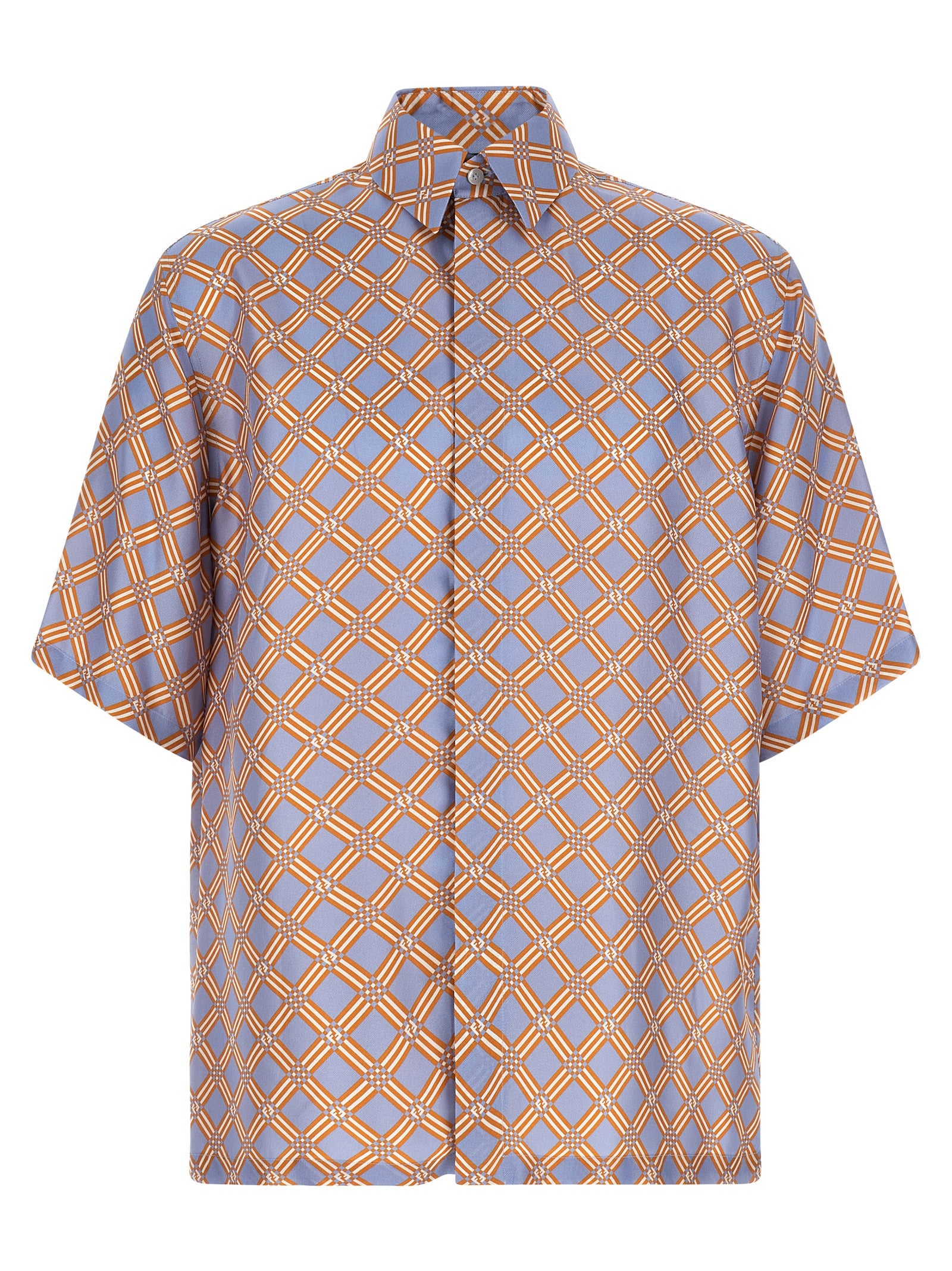 Fendi Seidenbluse in Multicolor