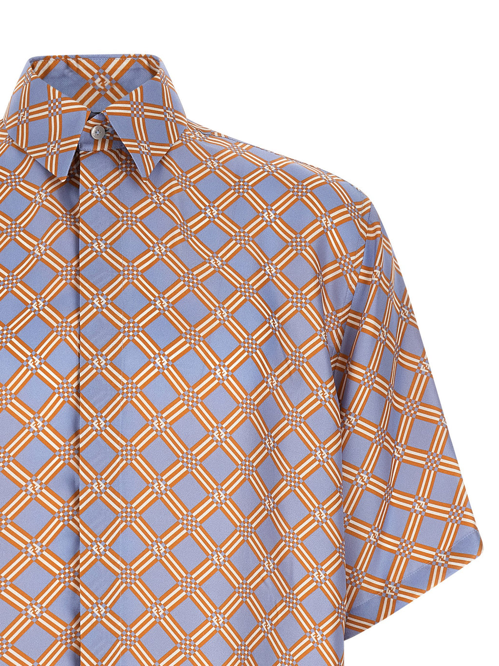 Fendi Seidenbluse in Multicolor