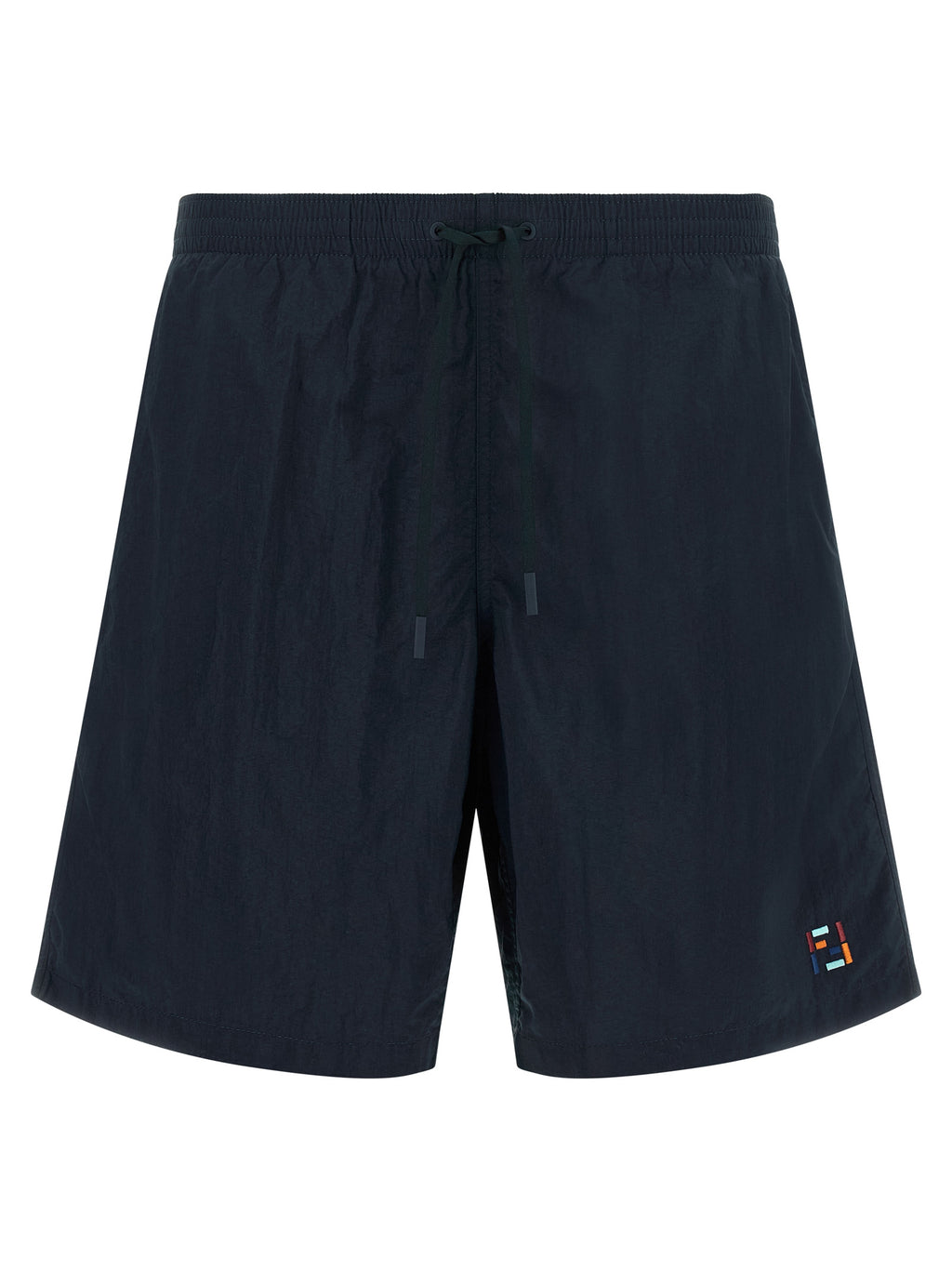 Fendi Badeshorts aus blauem Polyamid