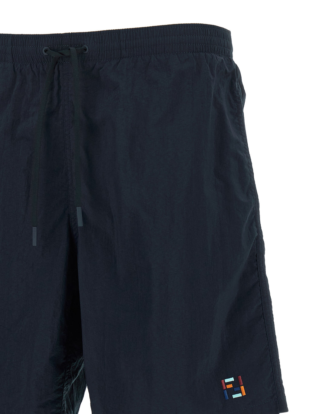 Fendi Badeshorts aus blauem Polyamid