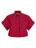 Fendi Bluse aus mehrfarbiger Baumwolle
