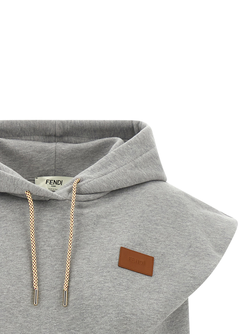 Fendi graues Baumwoll-Sweatshirt