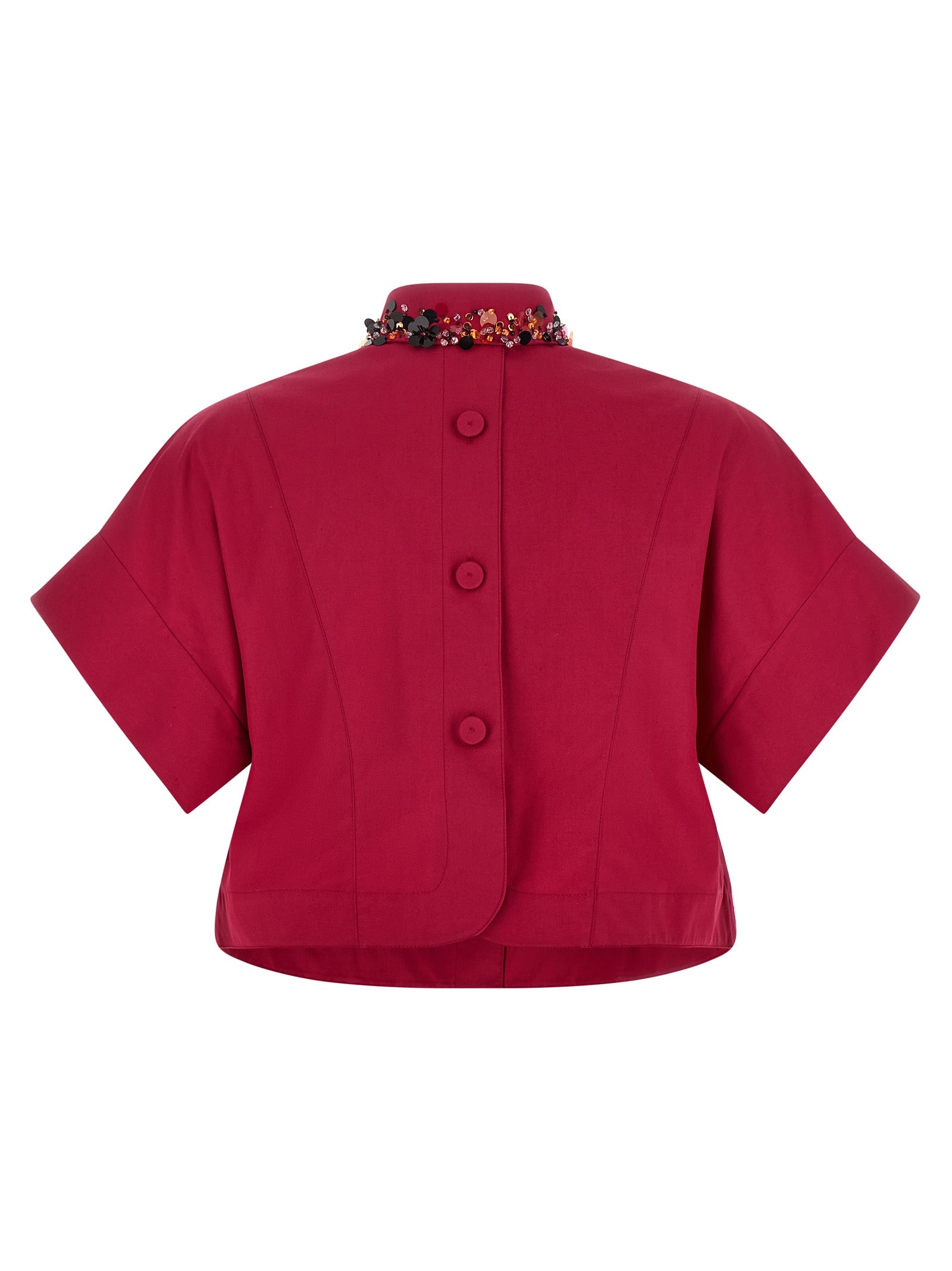 Fendi Bluse aus mehrfarbiger Baumwolle