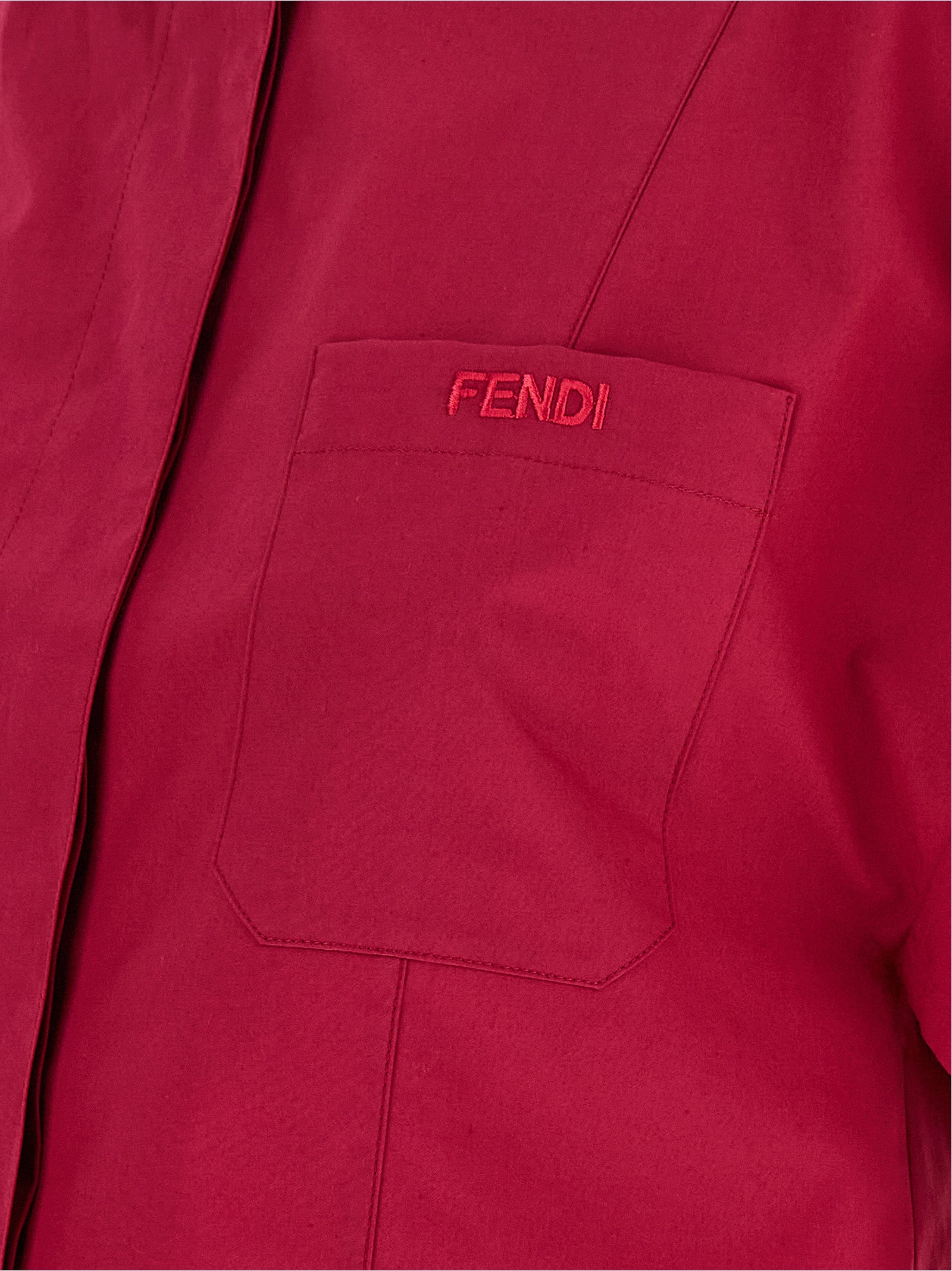 Fendi Bluse aus mehrfarbiger Baumwolle